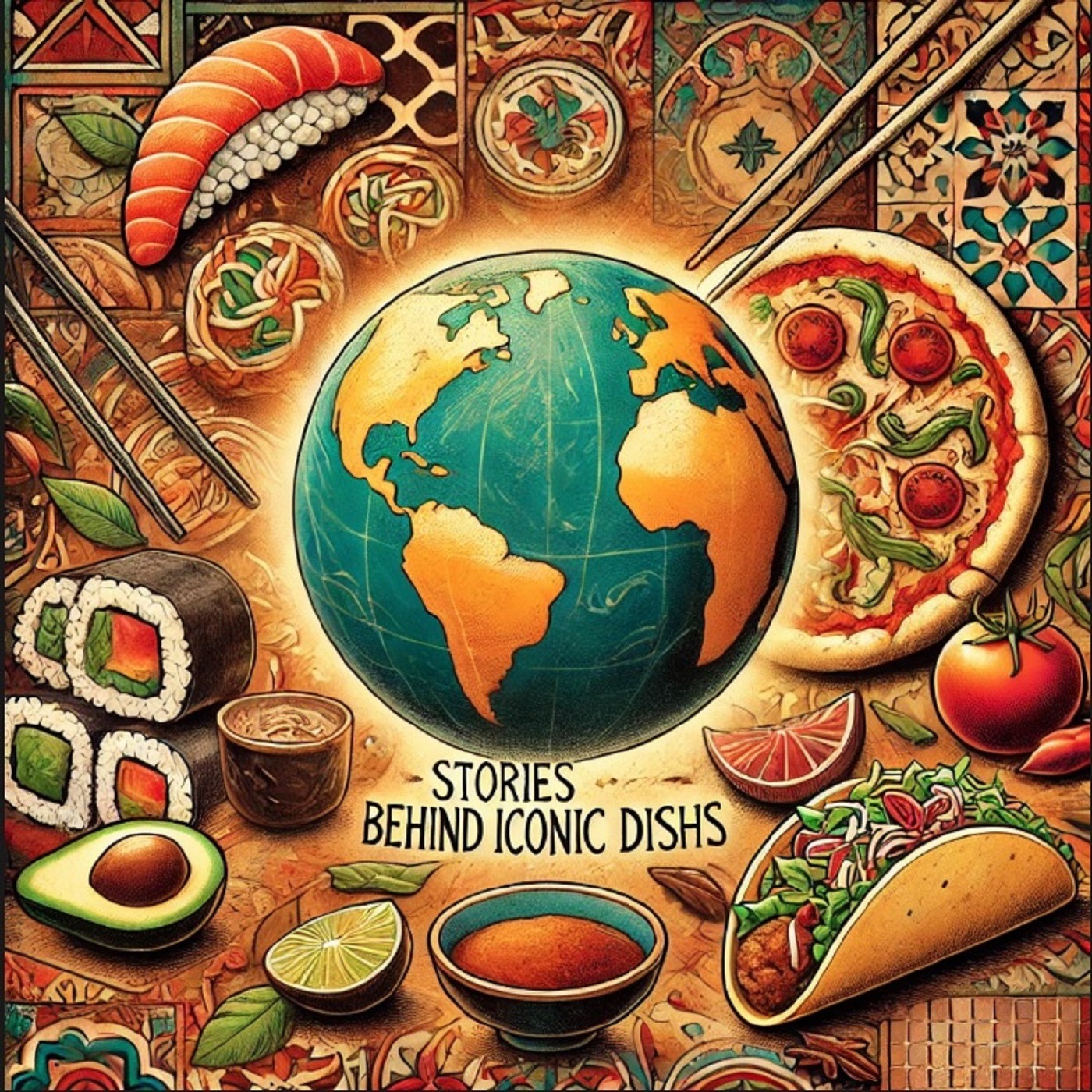 Flavors of Time: Stories Behind Iconic Dishes podcast artwork